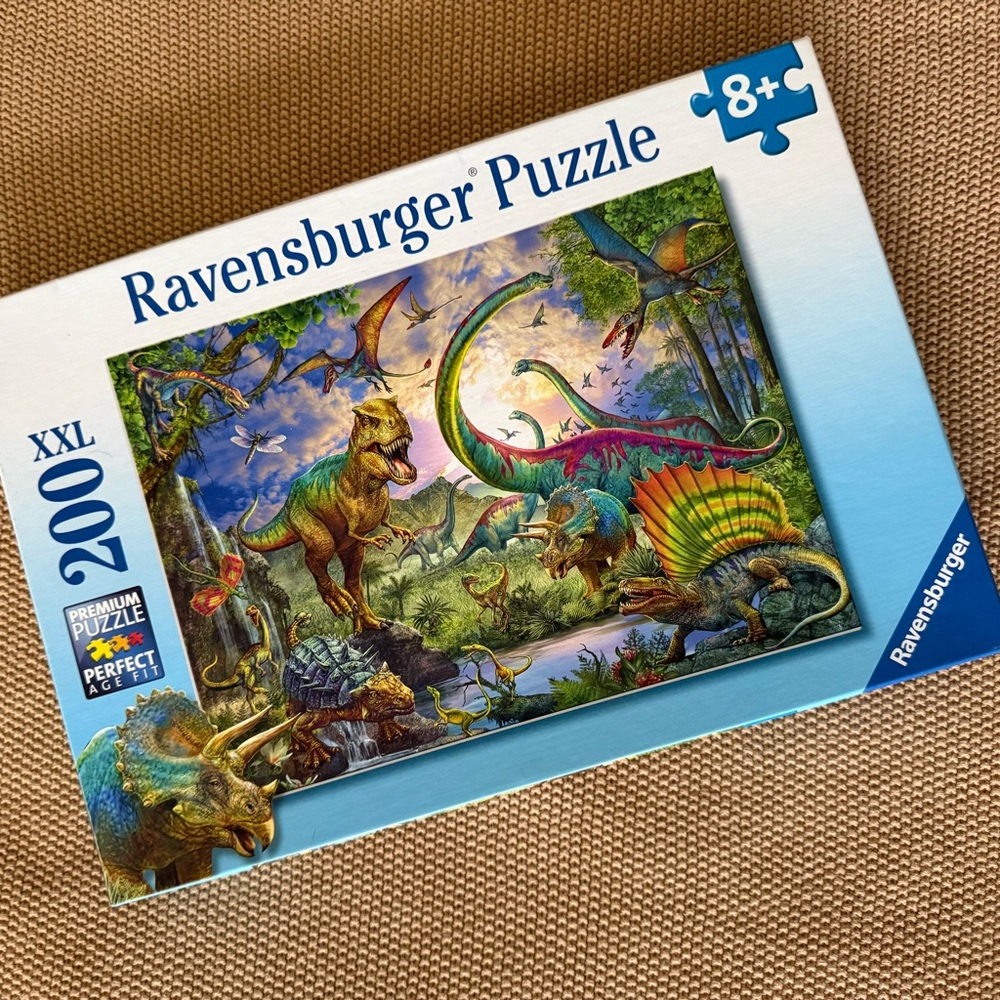 Ravensburger Vibrant Green & Blue Dinosaur Puzzle